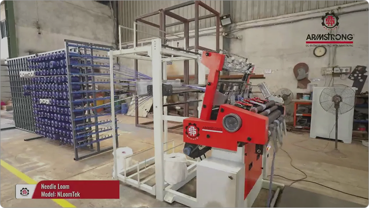 Needle Loom Machine With HMI